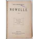 RODZIEWICZÓWNA Marya - NOWELLE (Jazon Bobrowski. Prvý náboj. Nad programom. Príbeh bieleho vola. Filantrop) 1. knižné vydanie