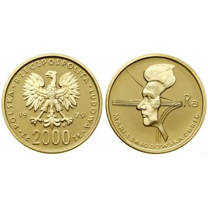 Pologne, 2 000 zlotys, 1979, Varsovie