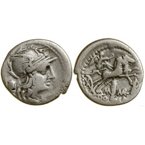 Republika Rzymska, denar, 134 pne, Rzym