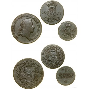 Pologne, lot de 3 pièces