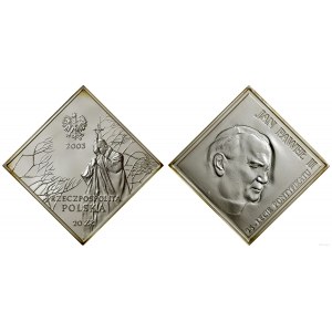 Polska, 20 złotych, 2003, Warszawa