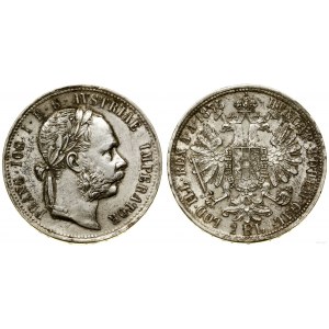 Austria, 1 florin, 1875, Vienna