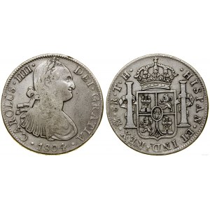Espagne, 8 reals, 1804 Mo-TH, Madrid