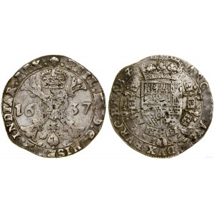 Pays-Bas espagnols, patagon, 1637, Bruxelles