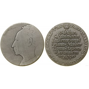Izrael, medal pamiątkowy, 1974, Jerozolima