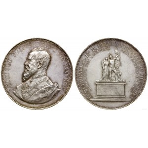 Niemcy, medal wybity z okazji odsłonięcia pomnika w Feldherrnhalle w Monachium, 1892