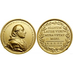 Polska, Ignacy Krasicki, 2001 (kopia medalu z 1780 roku), Warszawa
