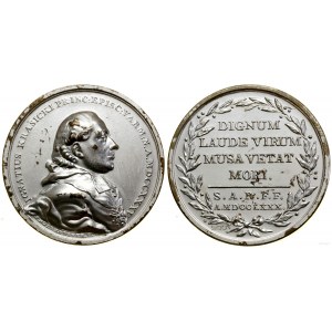 Polska, Ignacy Krasicki, 2001 (kopia medalu z 1780 roku), Warszawa
