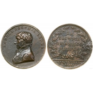 Polska, Samuel Bogumił Linde (późniejszy odlew), medalu z 1816 roku)