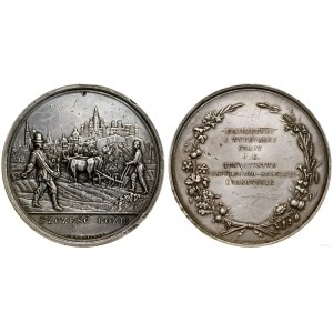 Polska, medal pamiątkowy Towarzystwa Gospodarczo-Rolniczego w Krakowie, Wiedeń