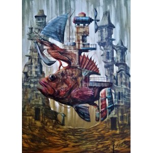 Jacek Walczak, City under water / 2023