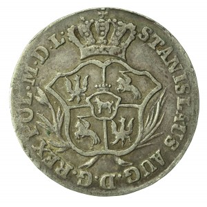 Stanisław. A. Poniatowski, Półzłotek 1779 EB. Bardzo rzadkie (912)