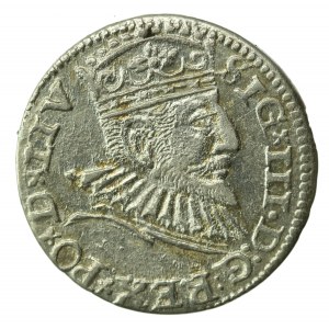 Zygmunt III Waza, Trojak 1593, Ryga. Nienotowane (669)