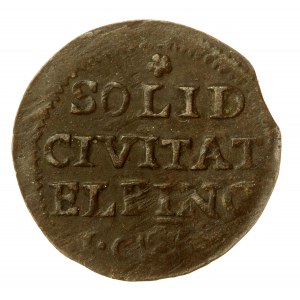 August III Sas, szeląg 1763 ICS, Elbląg (761)