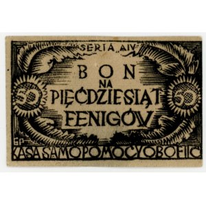 Oflag II C Woldenberg, 50 fenigów 1944 - Seria AIV (401)