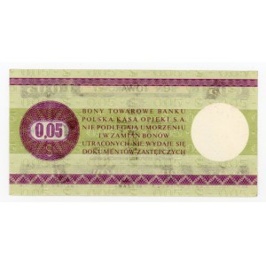 Pewex, Bon Towarowy, 5 centów 1979 HA (477)
