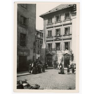 Warszawa - fotografia H. Poddębski. Ulica Wąski Dunaj (204)