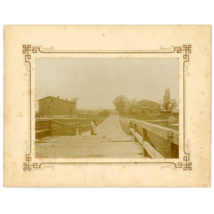 Czeladz [Silesian voivodeship] - photograph. View from the bridge ca. 1900 (214)