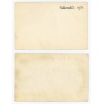 Car - Fuldamobil photograph with Warsaw registration, 1956 [2 pieces] (228)