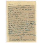 Pawiak - grypsy więzienne [11 szt.] Pierwszy transport z Pawiaka do Auschwitz, 1940 (261)