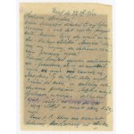 Pawiak - grypsy więzienne [11 szt.] Pierwszy transport z Pawiaka do Auschwitz, 1940 (261)