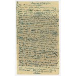 Pawiak - grypsy więzienne [11 szt.] Pierwszy transport z Pawiaka do Auschwitz, 1940 (261)