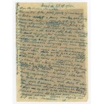 Pawiak - grypsy więzienne [11 szt.] Pierwszy transport z Pawiaka do Auschwitz, 1940 (261)