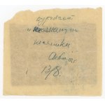 Pawiak - grypsy więzienne [11 szt.] Pierwszy transport z Pawiaka do Auschwitz, 1940 (261)