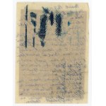 Pawiak - grypsy więzienne [11 szt.] Pierwszy transport z Pawiaka do Auschwitz, 1940 (261)