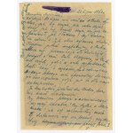 Pawiak - grypsy więzienne [11 szt.] Pierwszy transport z Pawiaka do Auschwitz, 1940 (261)