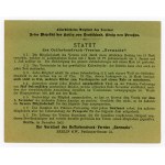 Ulotka loterii Germania, Berlin 1891 (284)