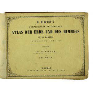 Kieperts H.- Atlas der Erde und des Himmels in 36 karten. Weimar, 1860 (21)