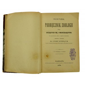 Dr J. E. V. Boas - Podręcznik zoologii dla uczących się i nauczających. Warszawa 1898 (48)