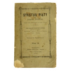 Baron Hubner - Sixtus the Fifth, Volume II. Warsaw 1879 (86)