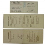 Fredro A, Zemsta. Zestaw dokumentów i fotografii z premiery w 1958r.(609)