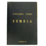Fredro A, Zemsta. Zestaw dokumentów i fotografii z premiery w 1958r.(609)