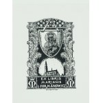 [Exlibrisy] Znaki Bibljoteczne Rudolfa Miękickiego. XXIV tablic [22 oryginalne exlibrisy], Lwów 1925 (346)