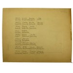 Stanislawow - Graduates of the eighth last grade of the private gymnasium of the Ursuline Sisters, 1938 - 1945, tableau (362)