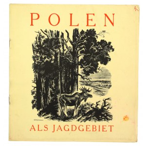 Polen als Jagdebiet, folder reklamowy Polski, II RP (832)