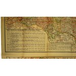 Mapa Polski 1922. Wydanie J. M. Bazewicz. Warszawa (697)