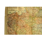Mapa Polski 1922. Wydanie J. M. Bazewicz. Warszawa (697)