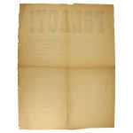 Afisz, odezwa prezydenta Wojciechowskiego, 1922r (781)