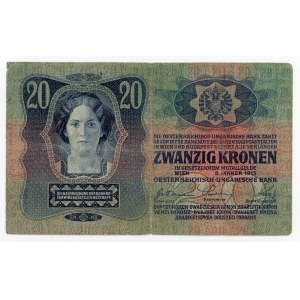 Austria, 20 koron 1913 (109)