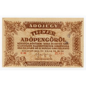 Ungarn, 10.000 adópengő 1946 (117)
