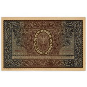 II RP, 5.000 mkp 1920 III Serja F (159)