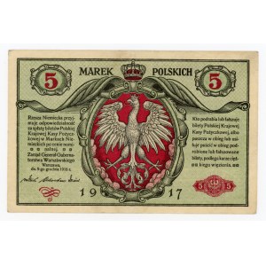 GG, 5 mkp 1916 B, Generał - biletów (208)