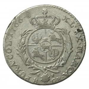 Stanisław August Poniatowski, moneta da due zloty 1766 F.S. (802)