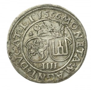 Zygmunt II August, Czworak 1566, Wilno - L/LI. Rzadsze (900)