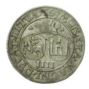Sigismund II Augustus, Foursquare 1569, Vilnius - L/LITVA (903)
