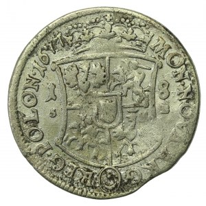 Jan III Sobieski, Ort 1677, Bydgoszcz - litery SB (906)